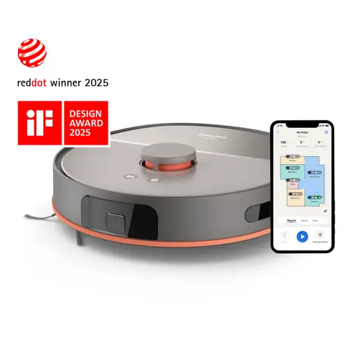Philips HomeRun 5000 Series XU5000/10 i kashmirgrå med appen Philips HomeRun